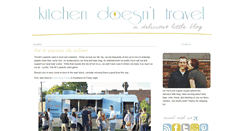 Desktop Screenshot of kitchendoesnttravel.com